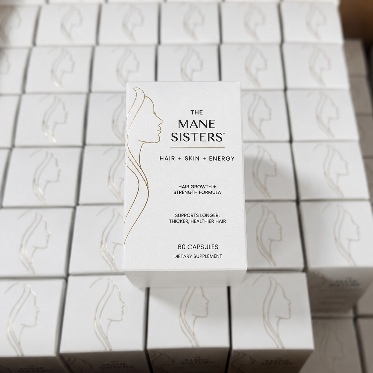 PRE ORDER 60 Capsules - The Mane Sisters Hair Growth Supplement