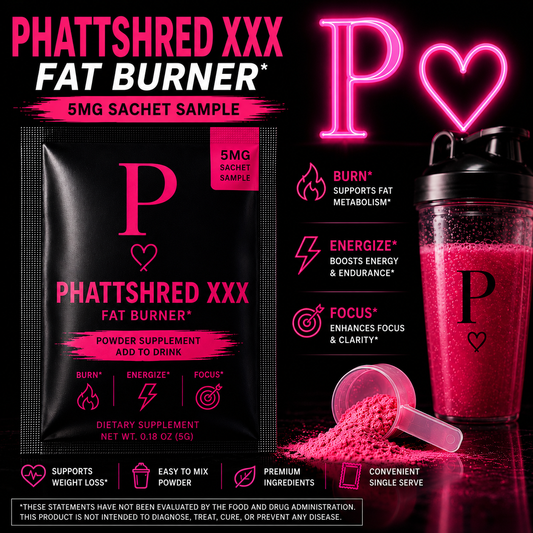 PHATTSHRED XXX FATBURNER 5MG SACHET